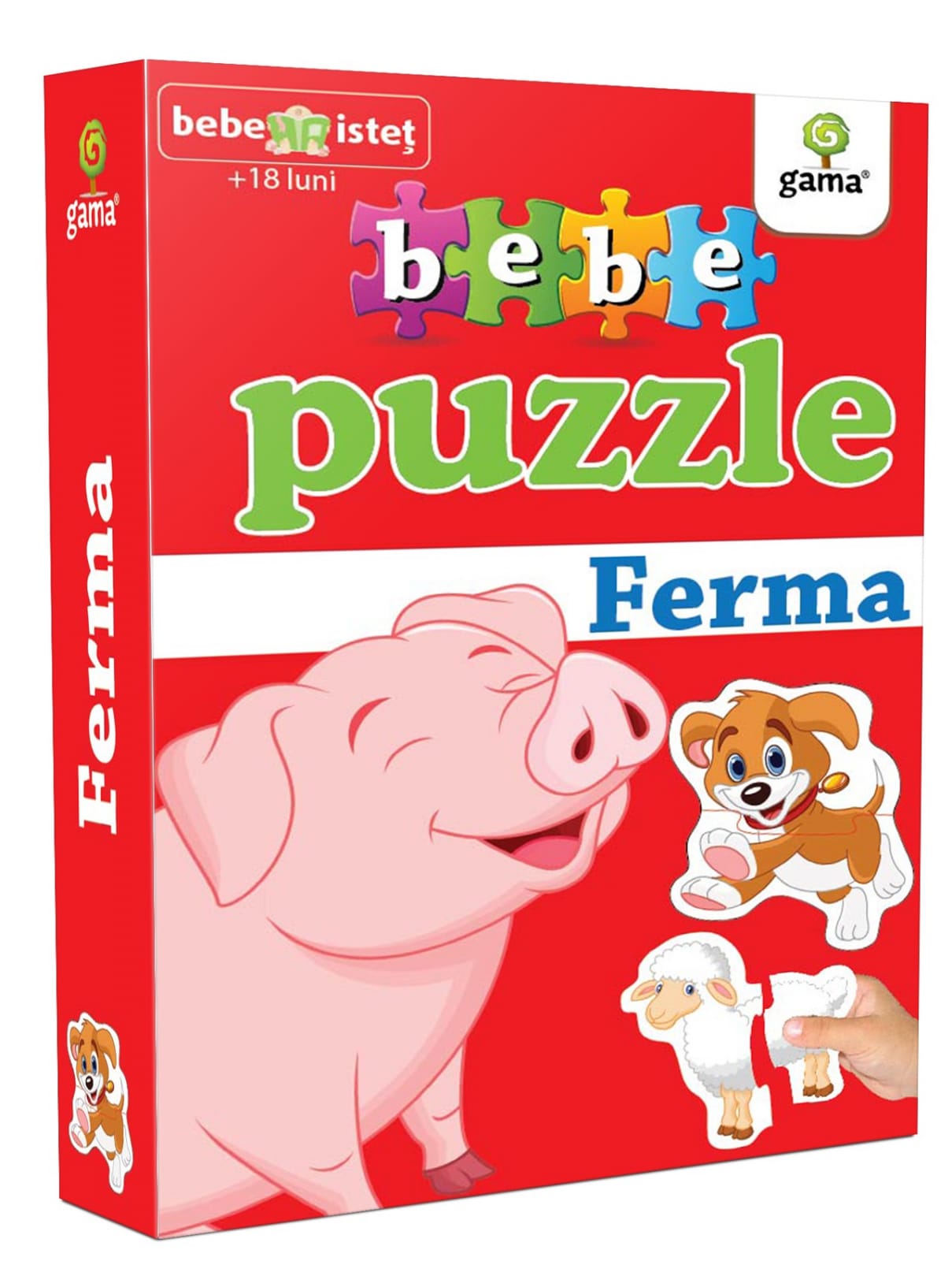 Jucarii bebelusi - Ferma, Editura Gama, 1-2 ani +