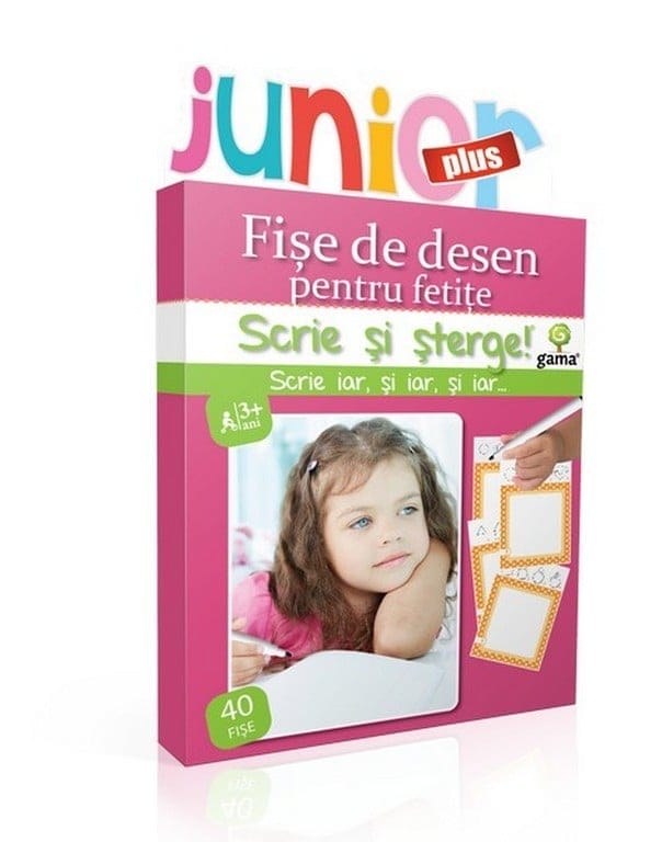 Jucarii copii 4-5 ani - Fişe de desen pentru fetiţe, Editura Gama, 2-3 ani +