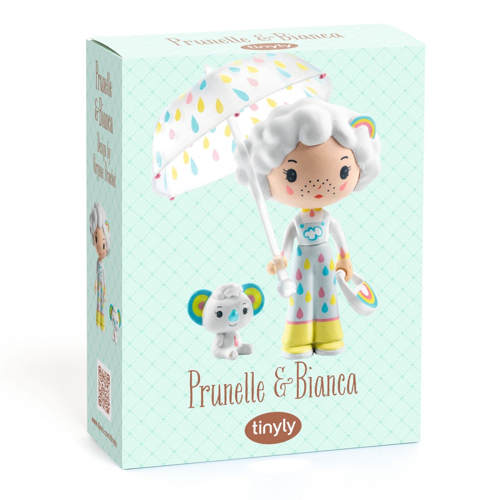 Jocuri de rol - Figurine Prunelle si Bianca, Djeco, 4-5 ani +