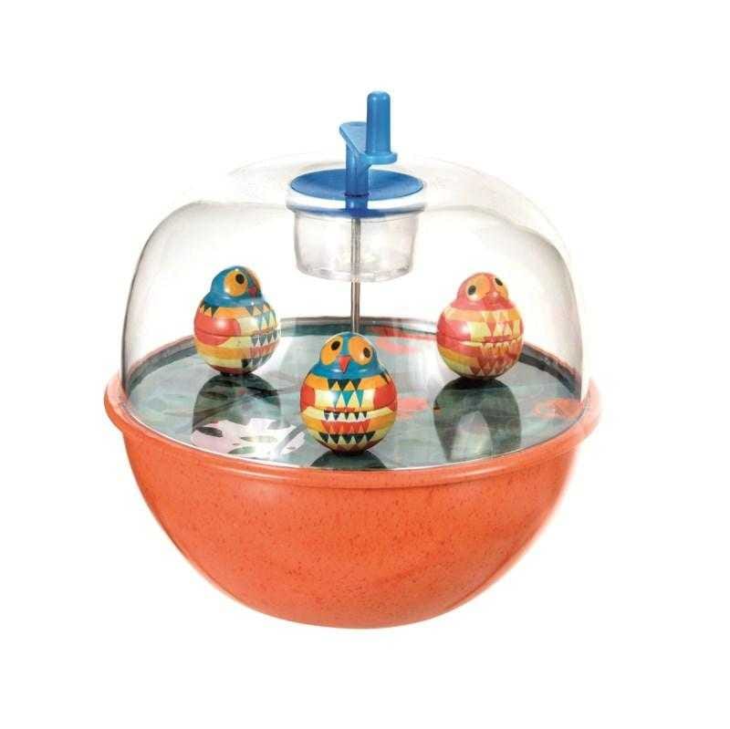 Jucarii copii 2-3 ani - Flasneta cu bufnite, Egmont toys, 2-3 ani +