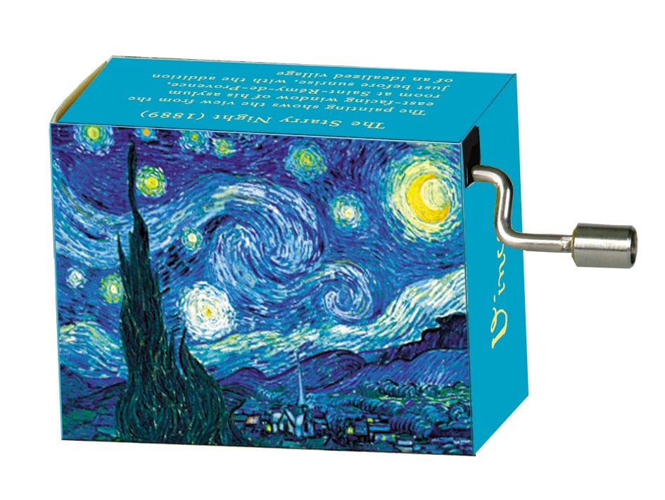 Produse - Flasneta Noapte instelata Van Gogh, Fridolin, + 3 ani,  3 x 4,5 x  6 cm