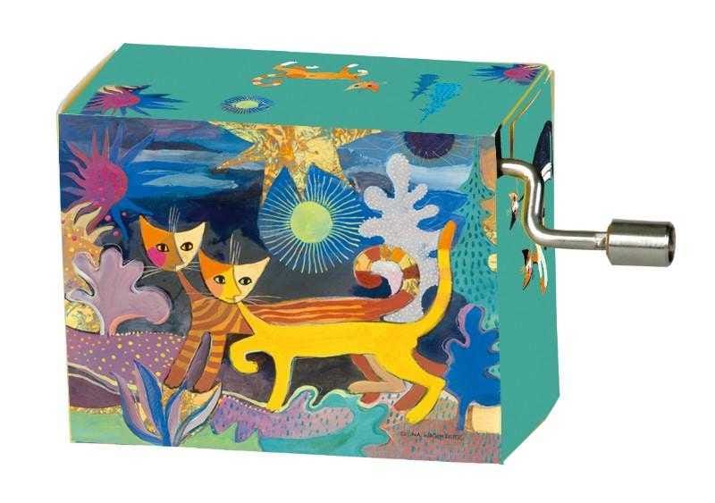 Flasneta Rosina Wachtmeister, melodie Night Music, Fridolin, 6-7 ani + [1]