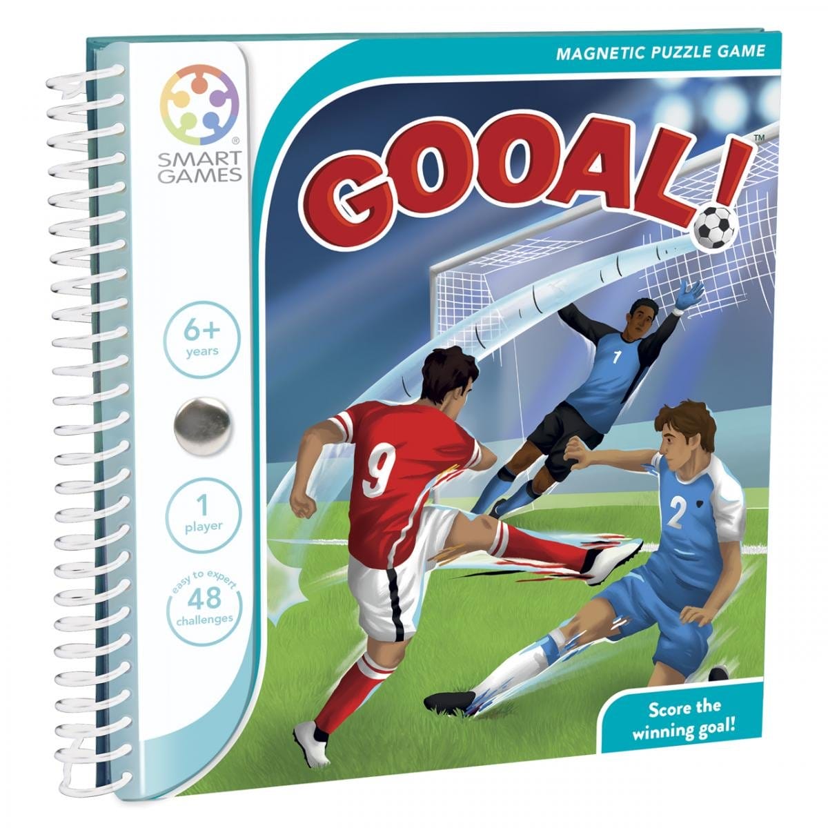 Smart Games - Gooal!, joc de logica cu 48 de provocari, 6+ ani [1]