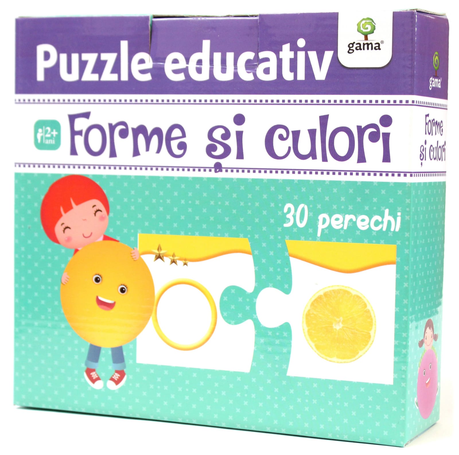 Jucarii educative 2 - 3 ani - Forme și culori, Editura Gama, 2-3 ani +
