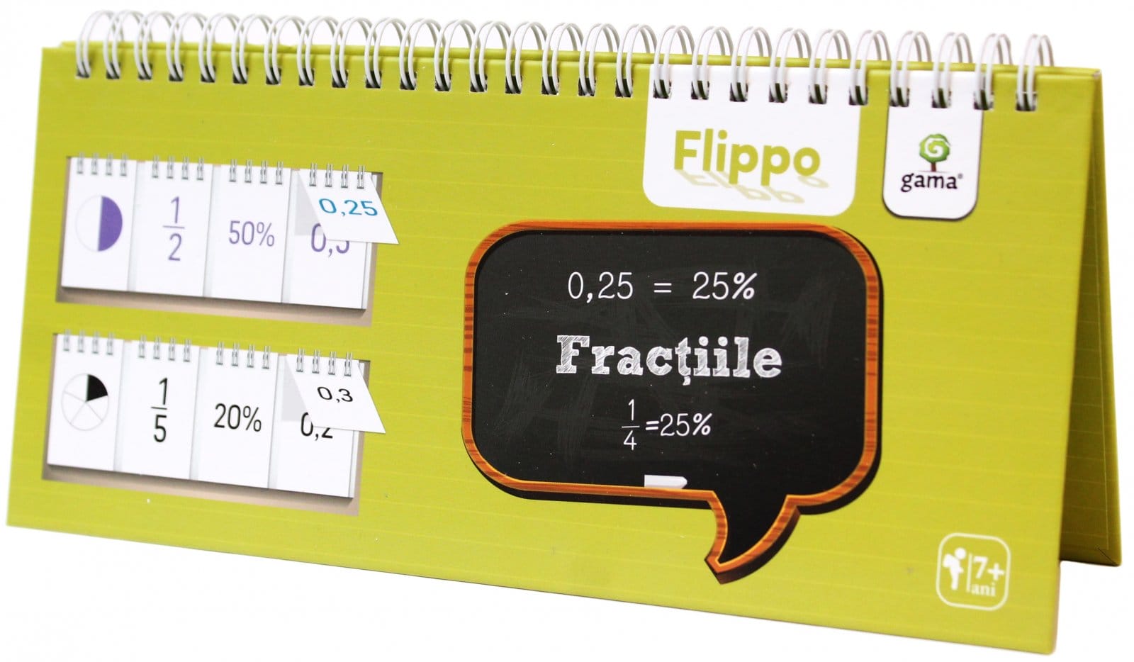 Fracțiile, Editura Gama, 6-7 ani + [1]