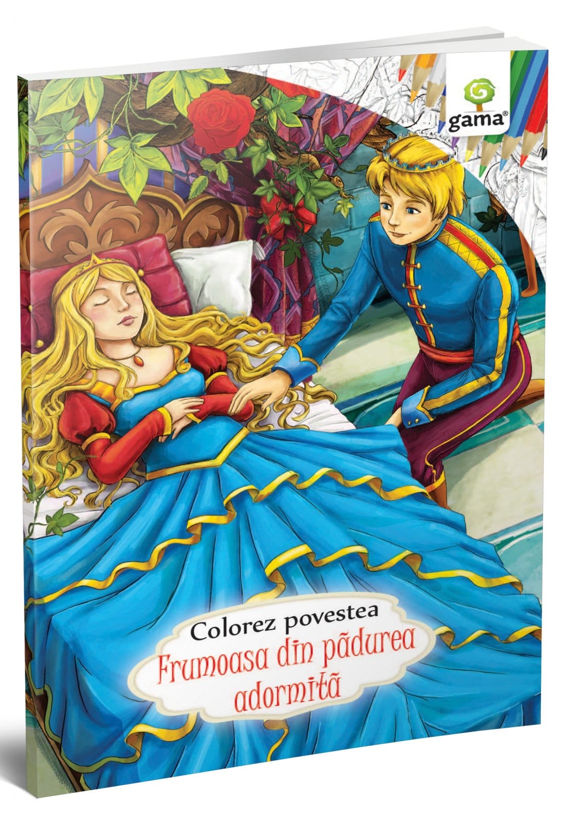 Frumoasa din pădurea adormită, Editura Gama, 2-3 ani + [1]