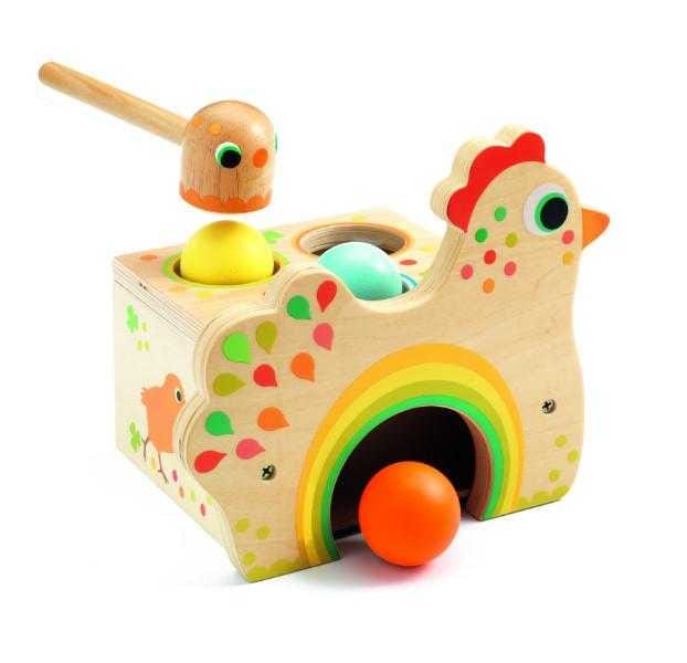 Vârsta - Gaina cu oua Tapatou Djeco, 1-2 ani +
