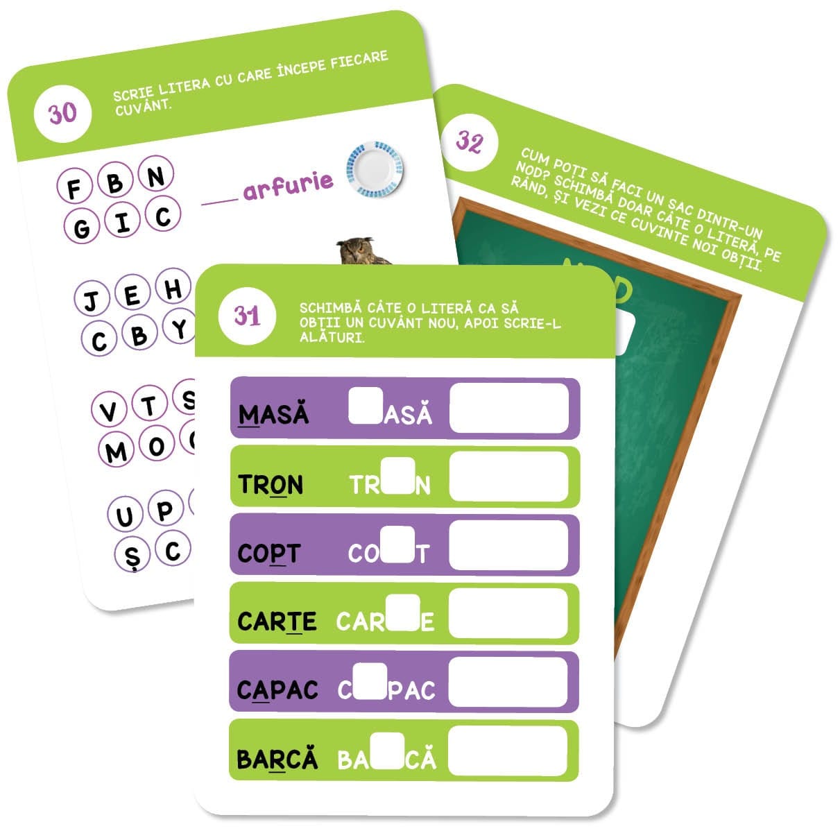 Jocuri cu litere • pentru prescolari mari [4]