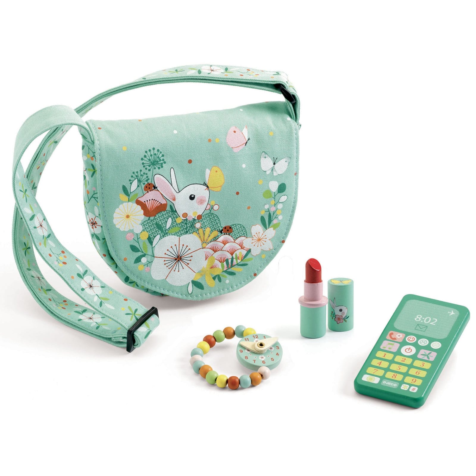 Jucarii copii 4-5 ani - Geanta cu accesorii Djeco, Lucy, 4-5 ani +