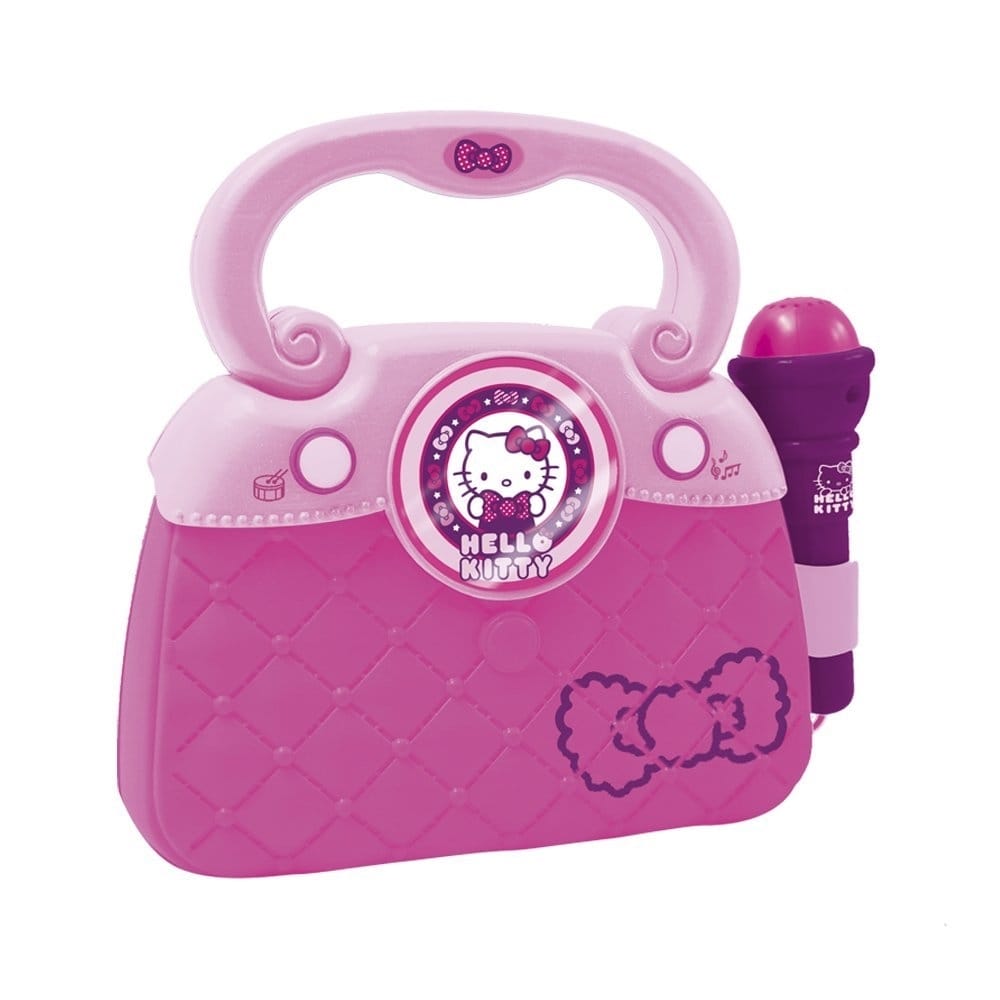 Jucarii muzicale - Geanta cu microfon si amplificator Hello Kitty NEW, Reig Musicales, 4-5 ani +