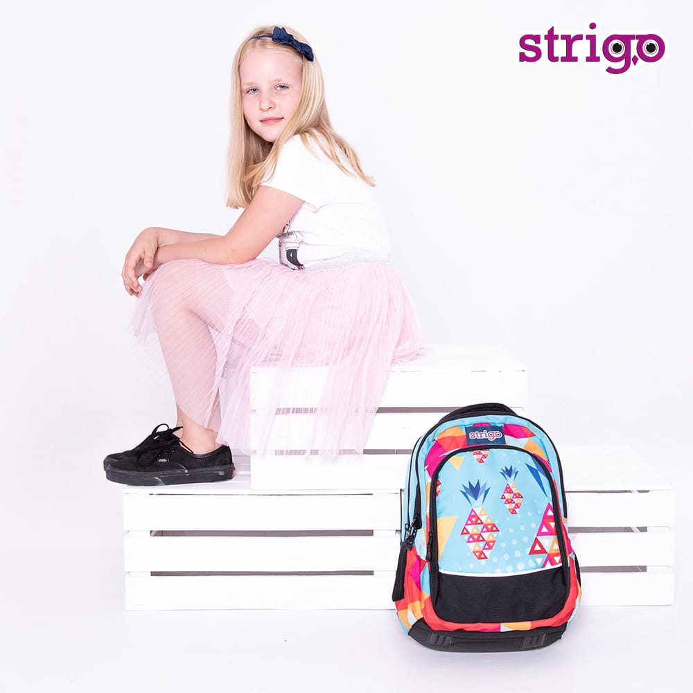 Ghiozdan Strigo FD4 Fruits Daily, Ergonomic, 29 x 49 x 17, 31 litri [5]