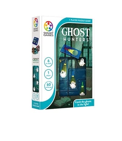 Jocuri de logica - Smart Games - Ghost Hunters, joc de logica cu 60 de provocari, 6+ ani