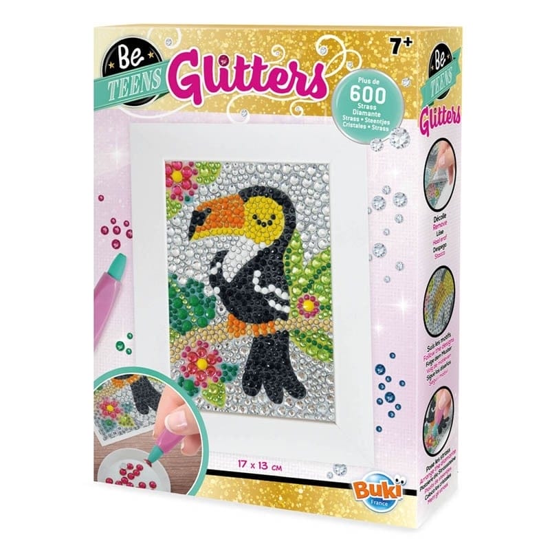 Vârsta - Glitters - Tucan, BUKI France, 6-7 ani +