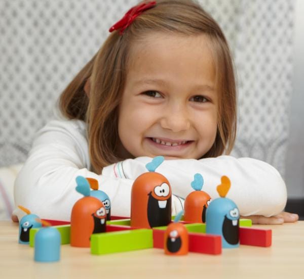 GOBBLET GOBBLERS PLASTIC, Blue Orange, 4-5 ani + [4]