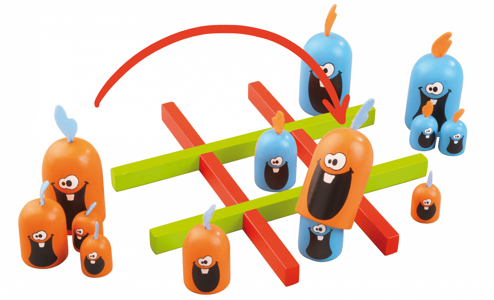 Joc de masa Gobbletii, Blue Orange, 5 ani+ [2]
