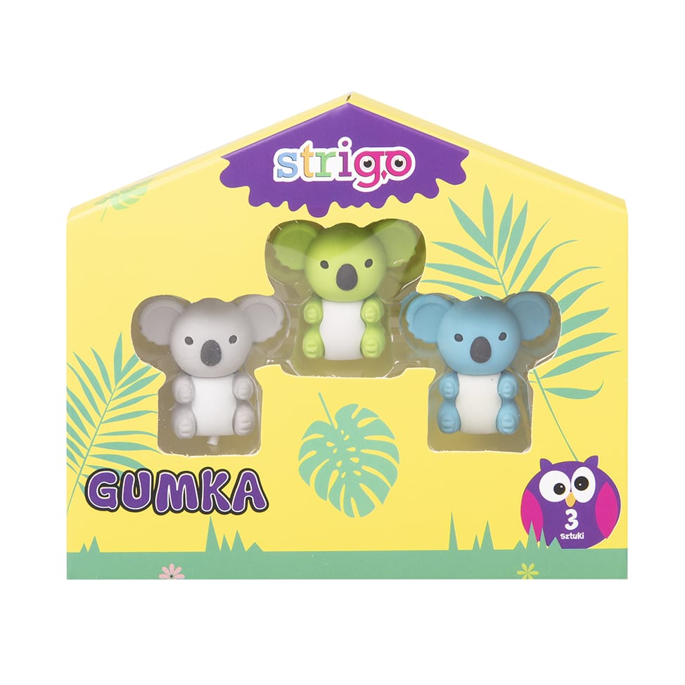 Guma de sters Strigo, KOALA [1]