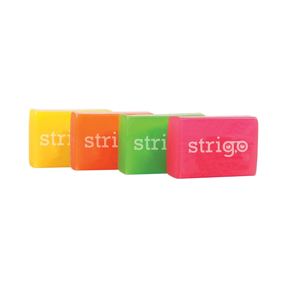 Guma de sters Strigo Neon, 4 culori [1]