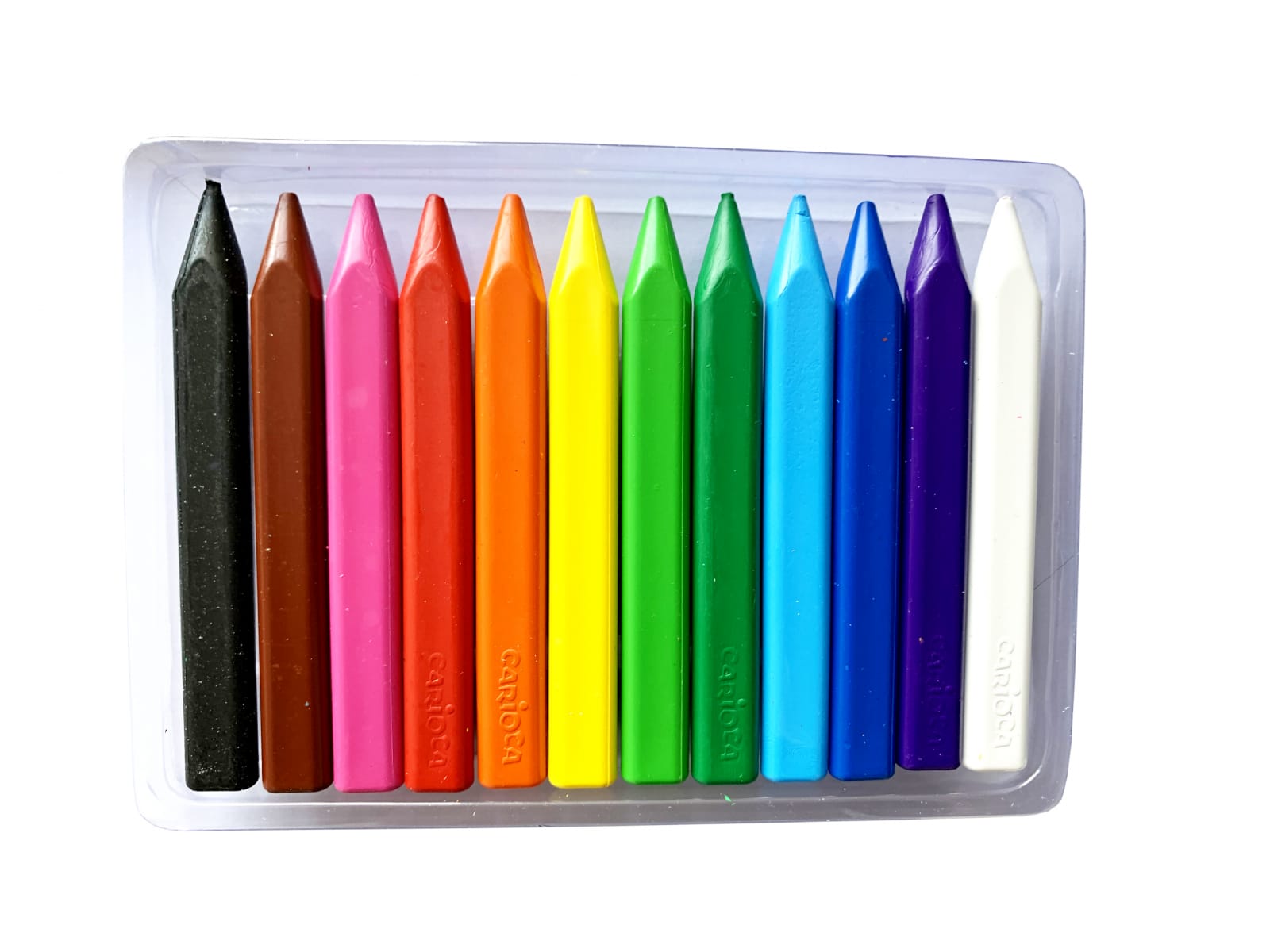 Creioane plastifiate Carioca Plastello 12/set, 2-3 ani + [2]