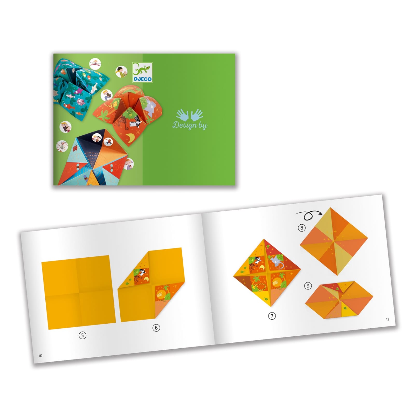 Initiere origami Djeco, 2-3 ani + [5]