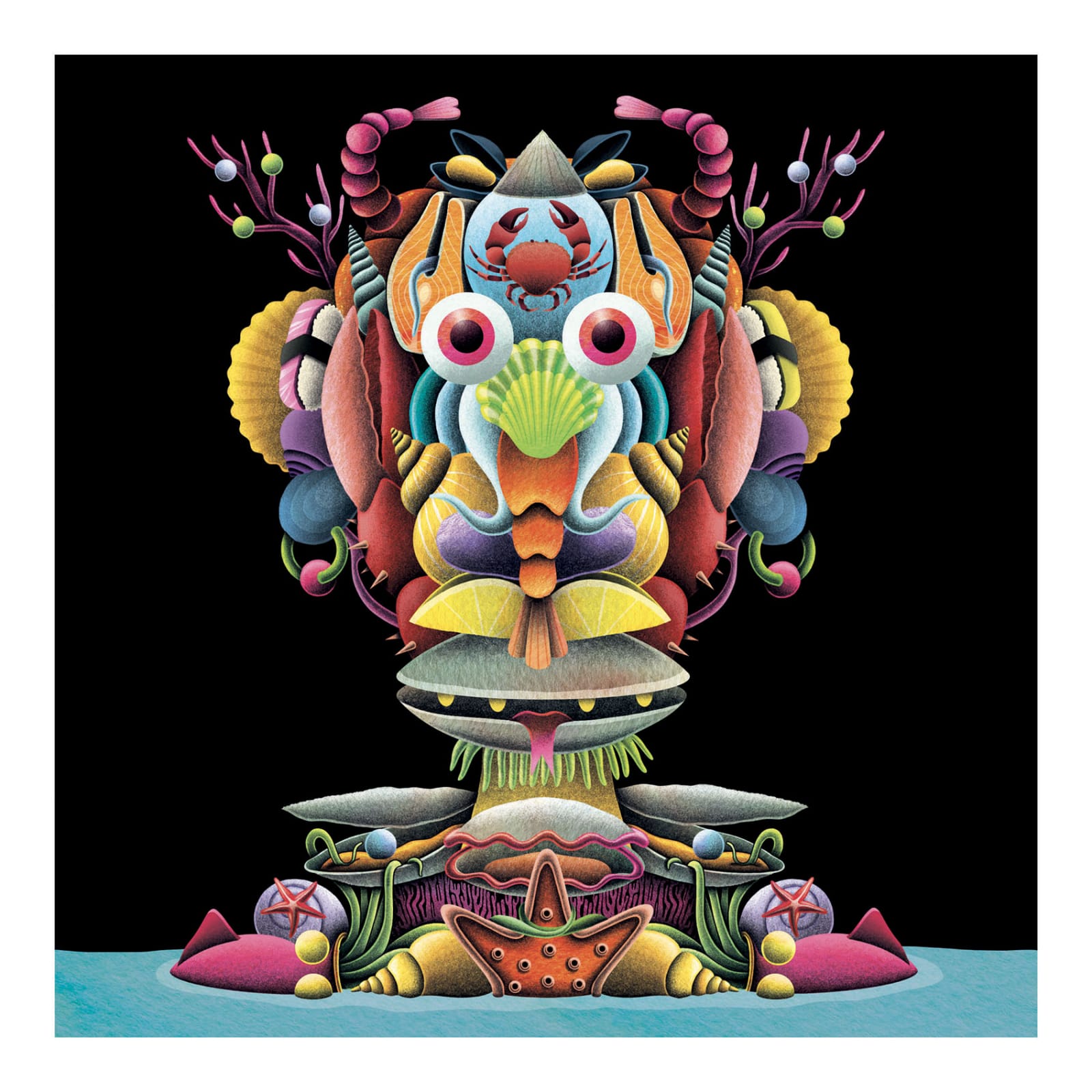 Inspired by Arcimboldo, stickere Fructe si legume, Djeco, 4-5 ani + [5]