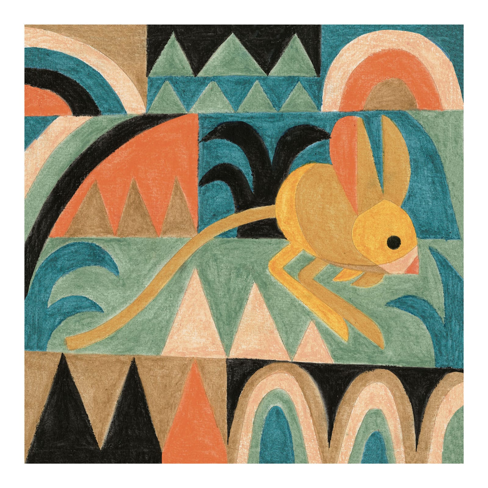 Inspired by Paul Klee, pictura In desert, Djeco, 6-7 ani + [5]