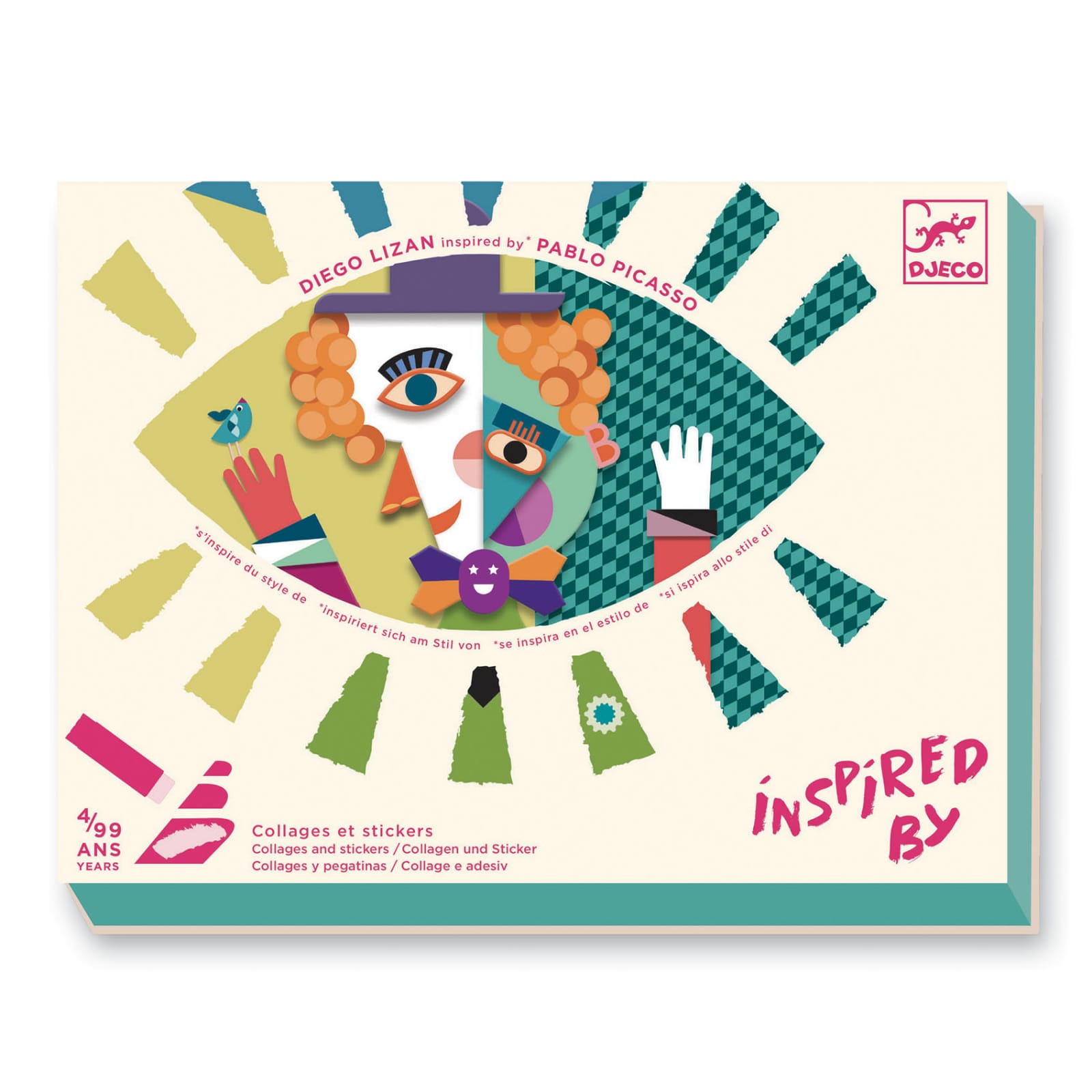 Inspired by Picasso, colaj Djeco, 4-5 ani + [2]