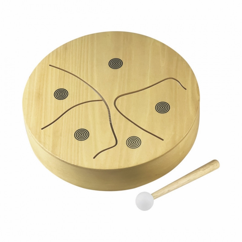 Accesorii - Instrument muzical toba de lemn, Egmont Toys, 3 ani+