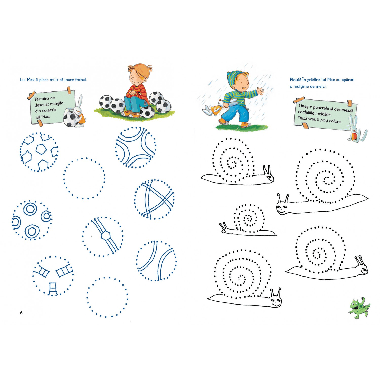 Invata cu Max - Incep sa scriu - caiet grupa mare, DPH, 4-5 ani + [4]