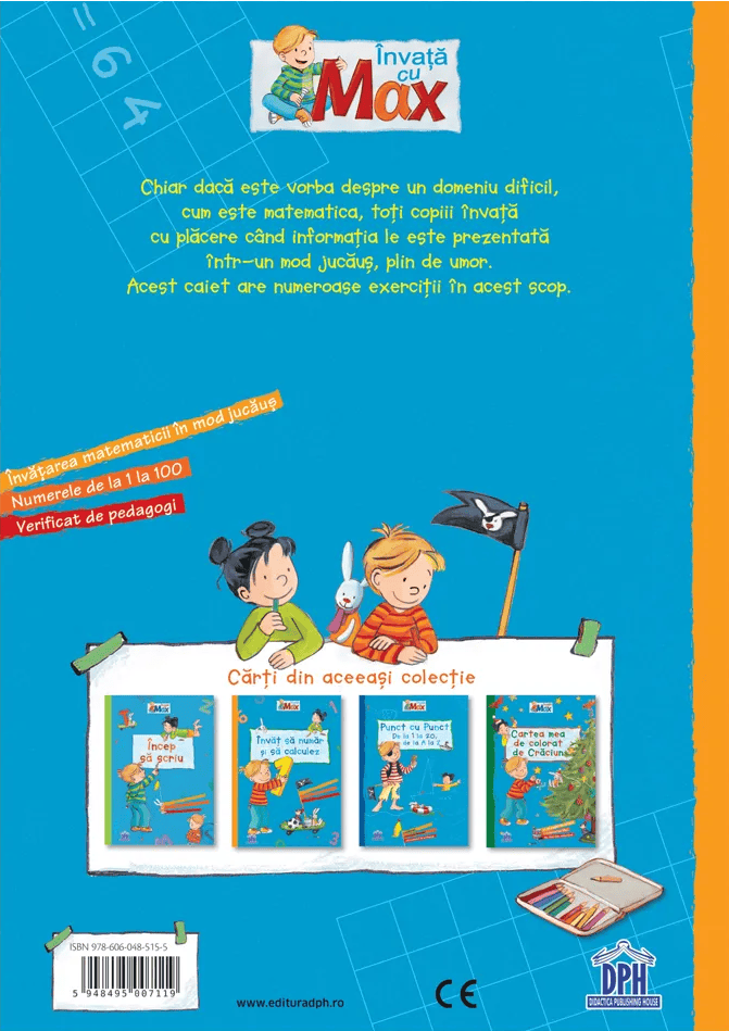 Invata cu Max: Calculam de la 0 la 100, DPH, 4-5 ani + [2]