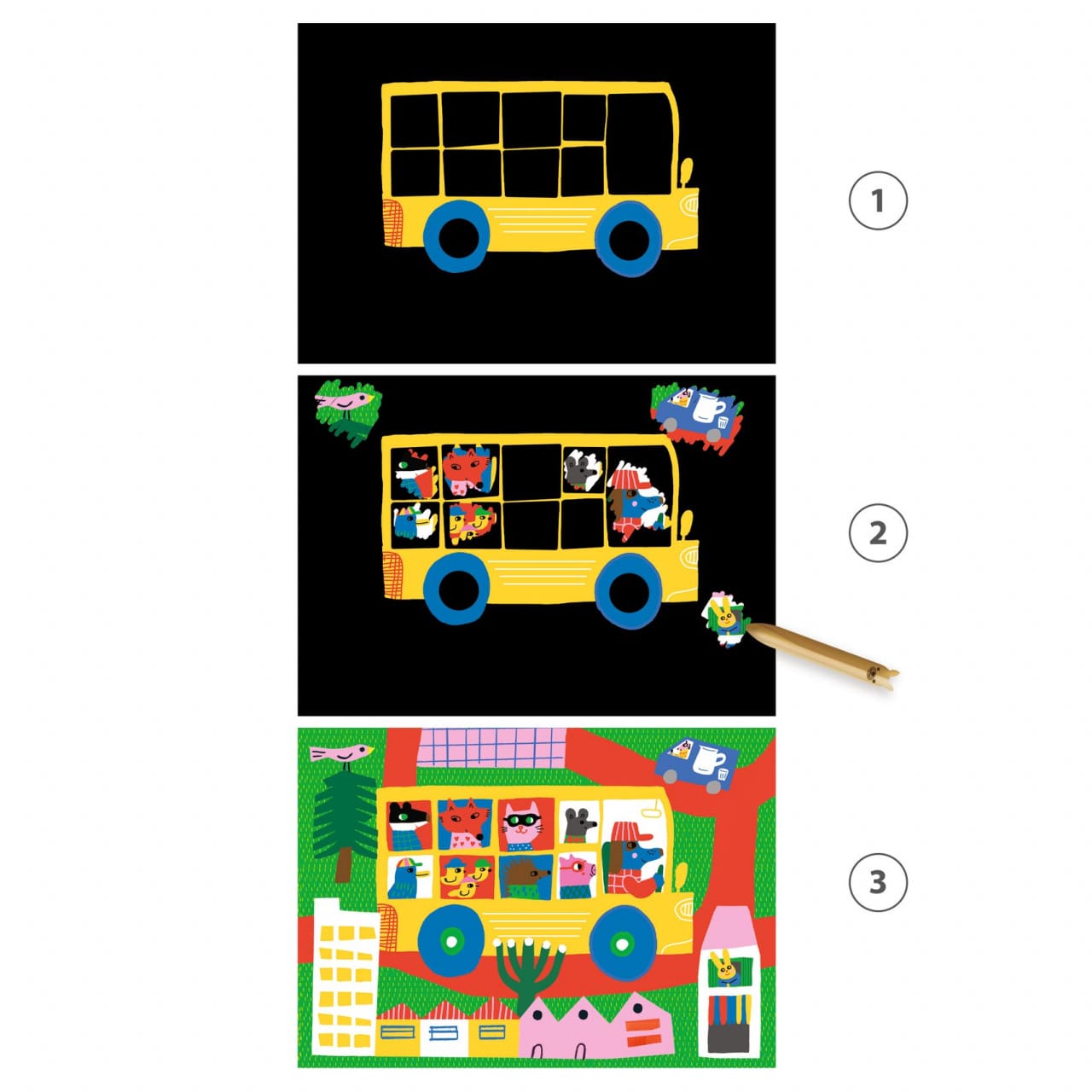 Invatam despre vehicule, Djeco, 1 - 3 ani [2]