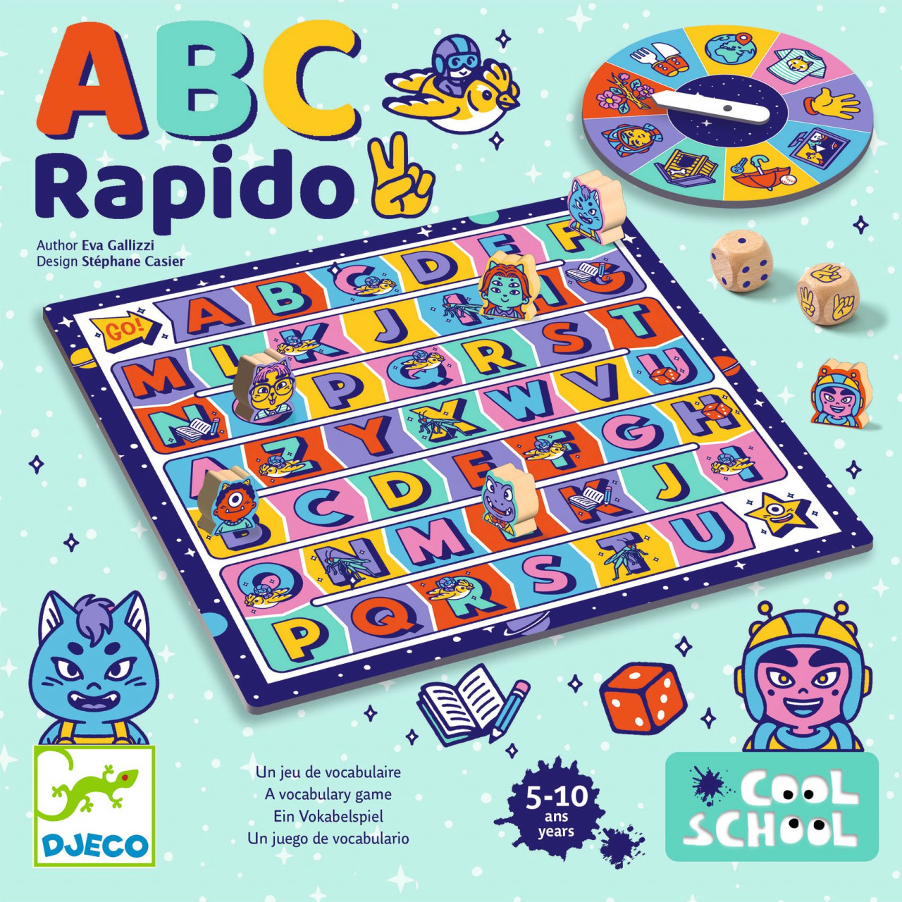 Joc ABC Rapido, Djeco, 6-10 ani [2]