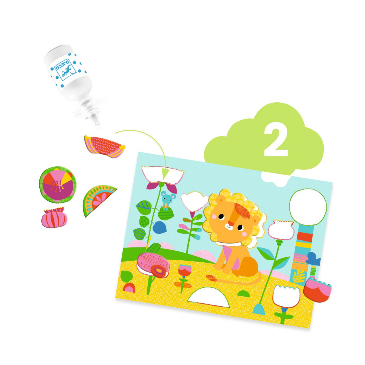 Joc creativ 6 activitati, Djeco, 18 luni+ [3]