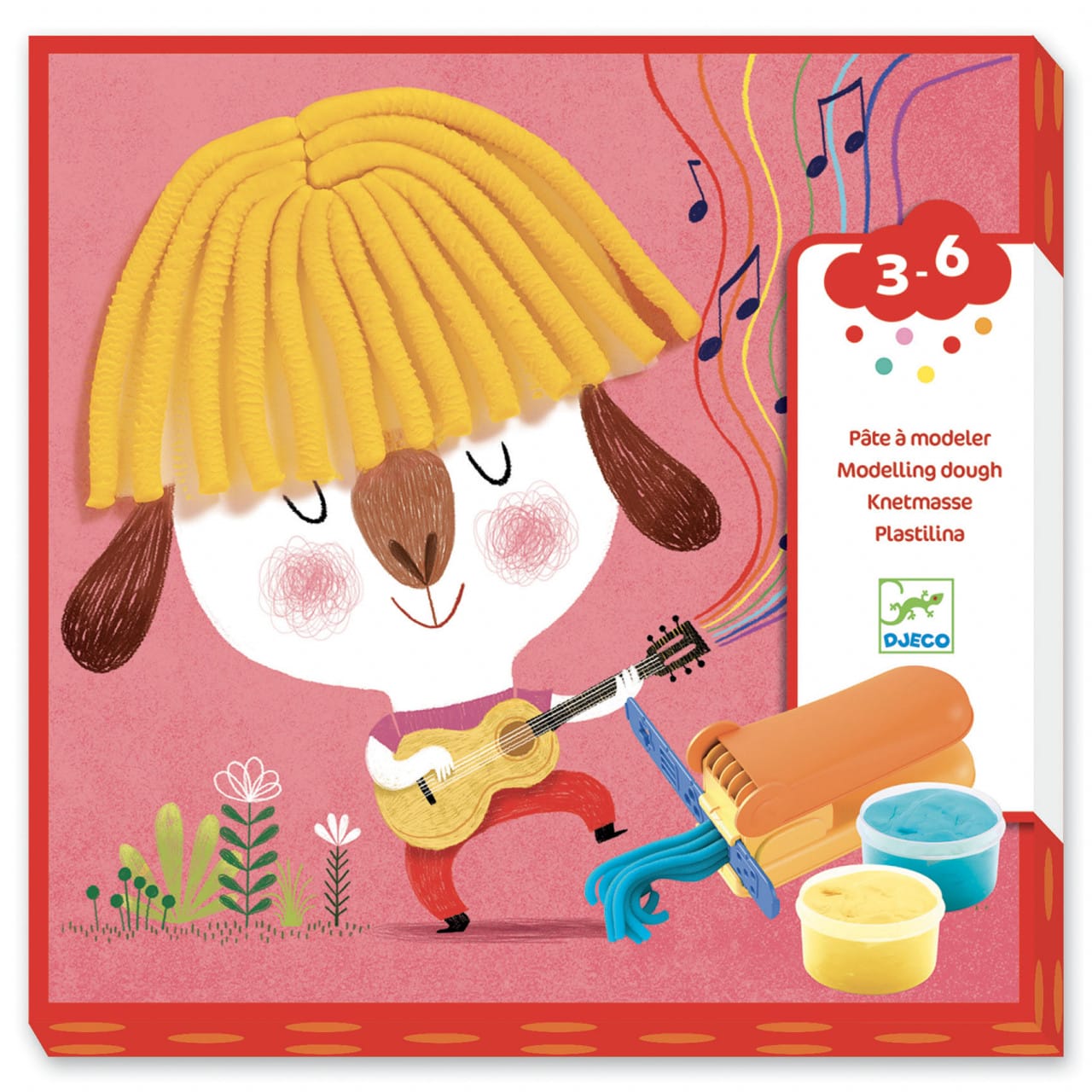 Joc creativ Coafuri trasnite, Djeco, 3 - 6 ani [1]