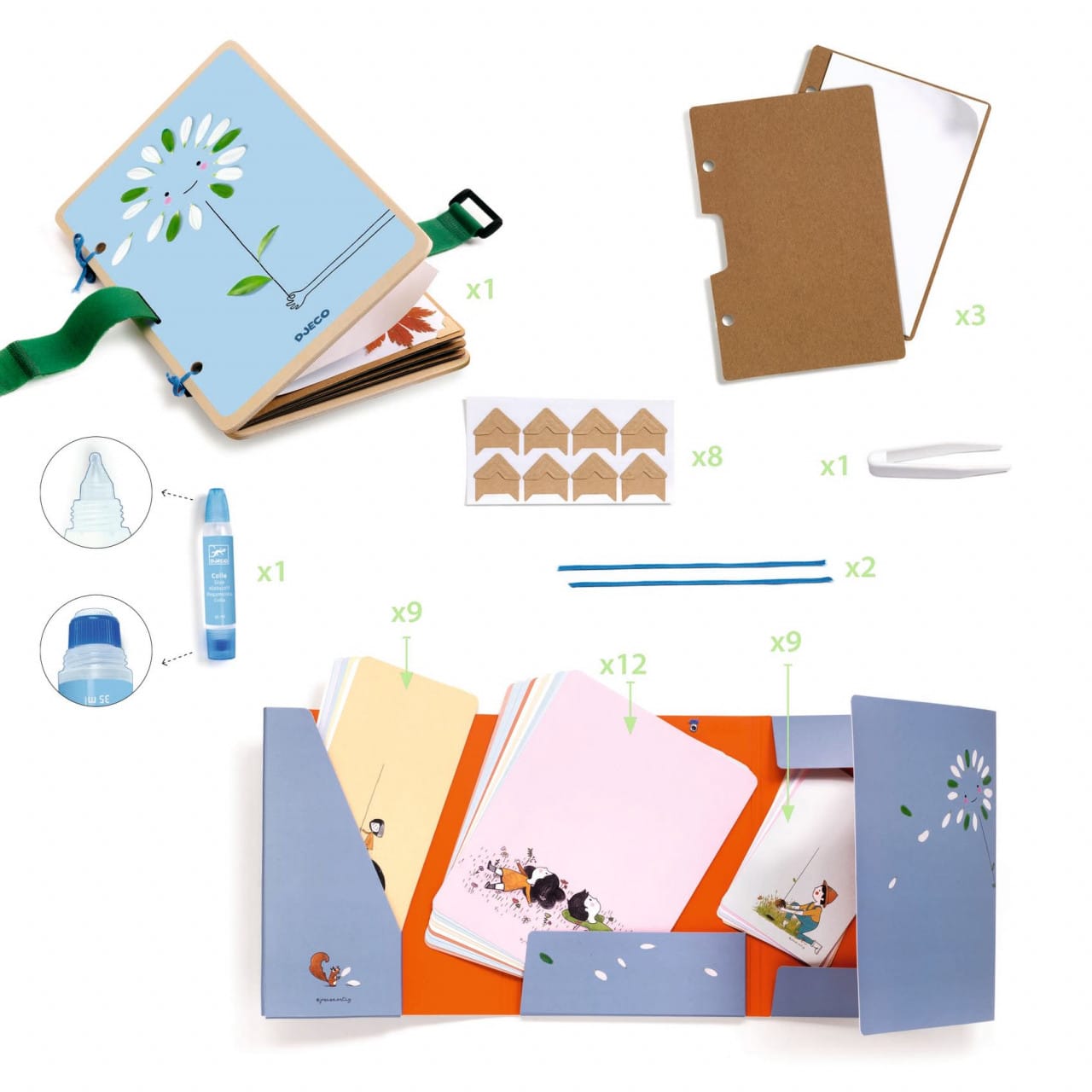 Joc creativ Decoratii din flori naturale [2]