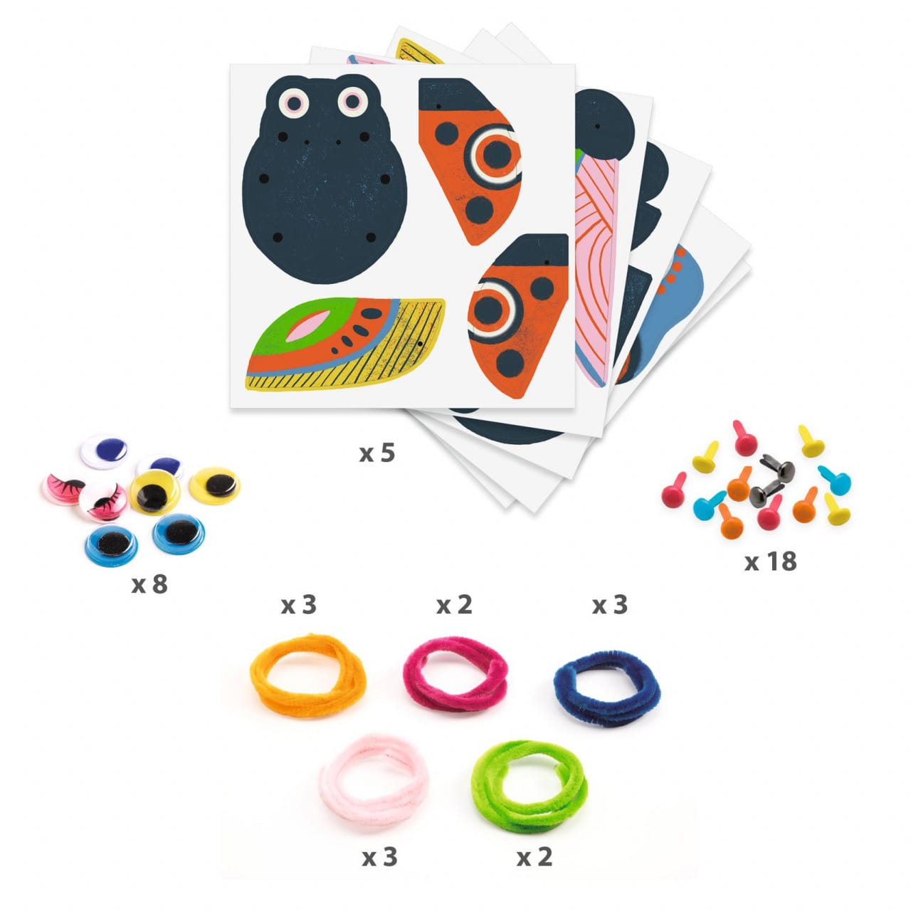 Joc creativ Insecte, Djeco, 3 - 6 ani [4]