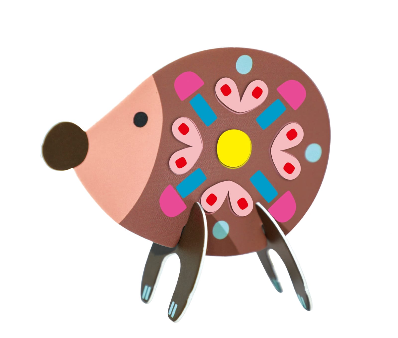 Joc creativ Stick N Play cu scene 3D si stickere repozitionabile - Gradina Secreta, + 3 ani [8]