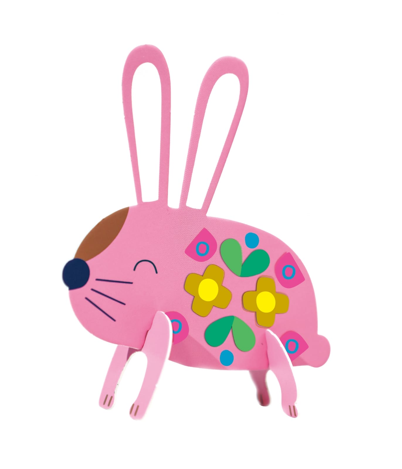 Joc creativ Stick N Play cu scene 3D si stickere repozitionabile - Gradina Secreta, + 3 ani [4]