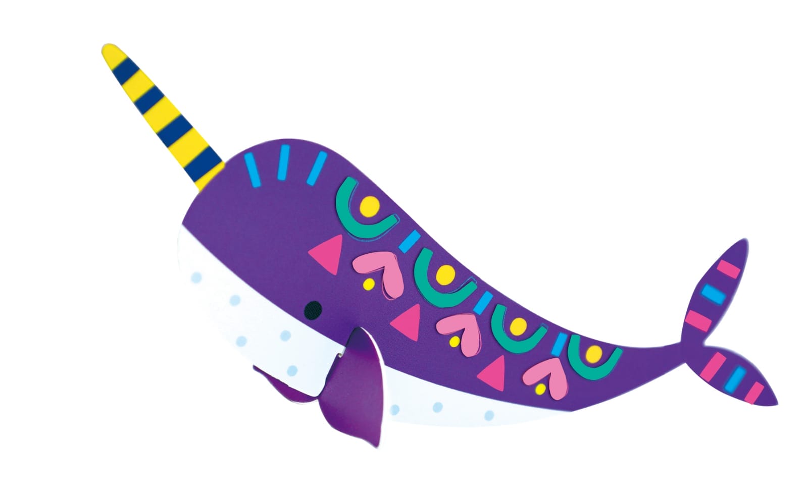 Joc creativ Stick N Play cu scene 3D si stickere repozitionabile - Animale polare si marine, + 3 ani [5]