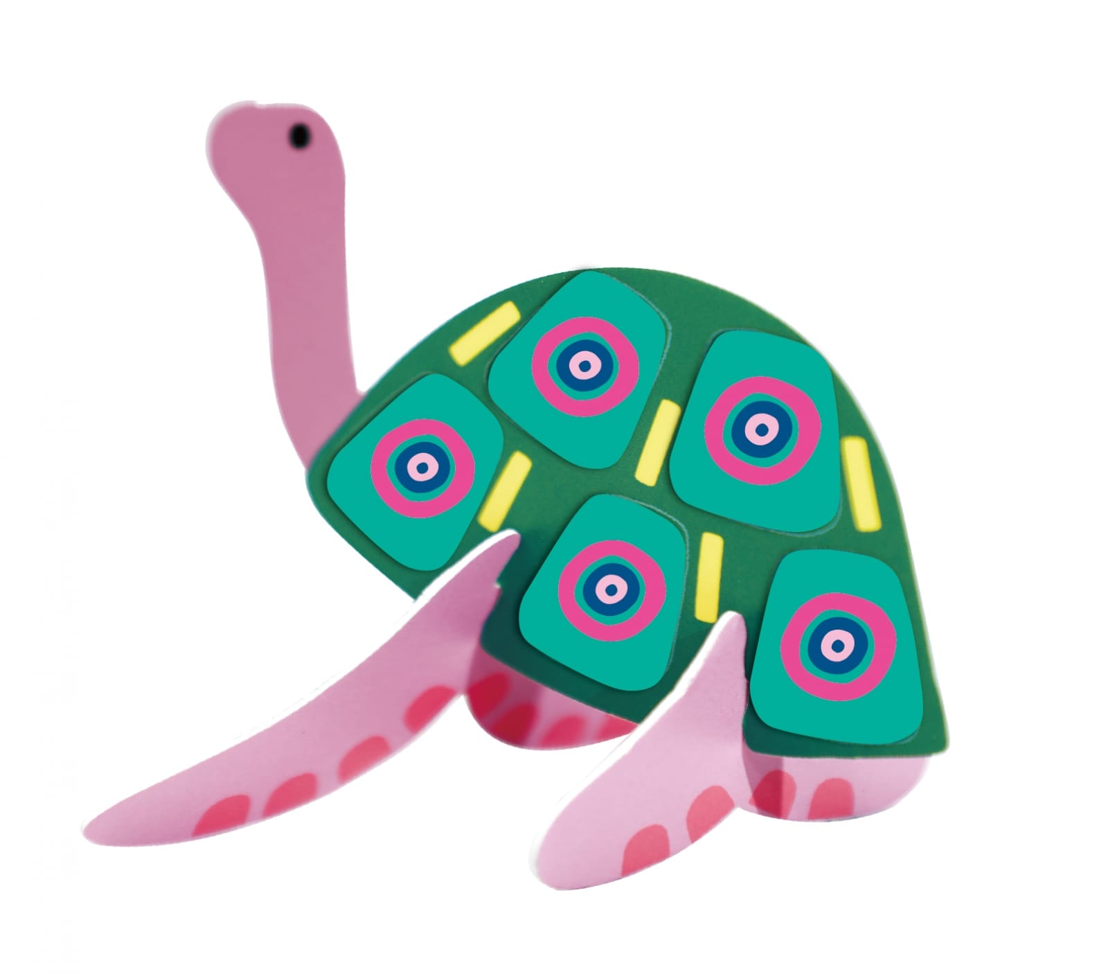 Joc creativ Stick N Play cu scene 3D si stickere repozitionabile - Animale polare si marine, + 3 ani [6]