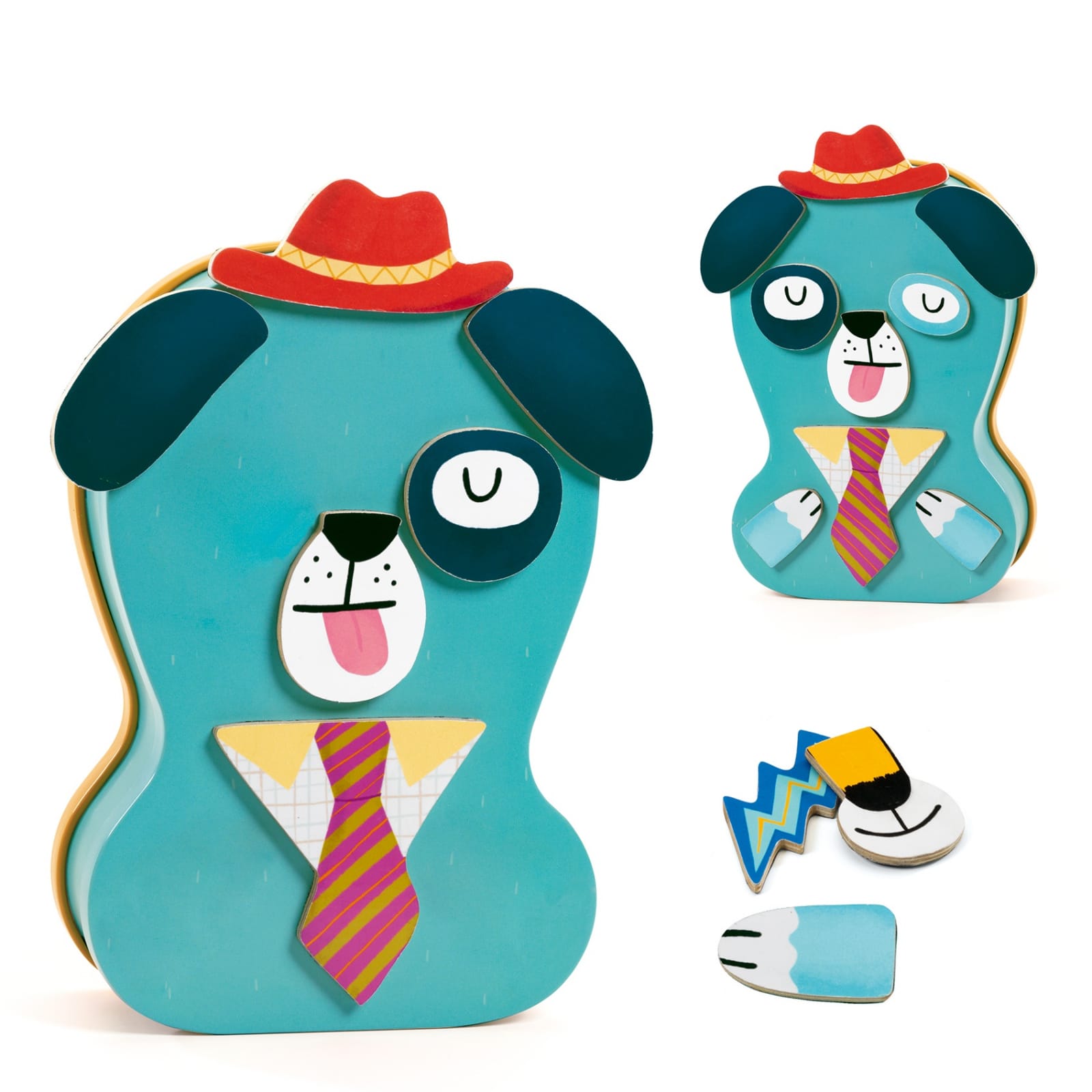Joc cu magneti Portanimo Djeco, alege cel mai simpatic animal, 2-3 ani + [3]