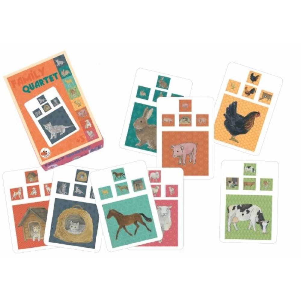 Joc de carti cu animale de la ferma, Egmont toys, 2-3 ani + [1]