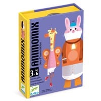 Joc de carti Djeco Animomix, 2-3 ani + [3]