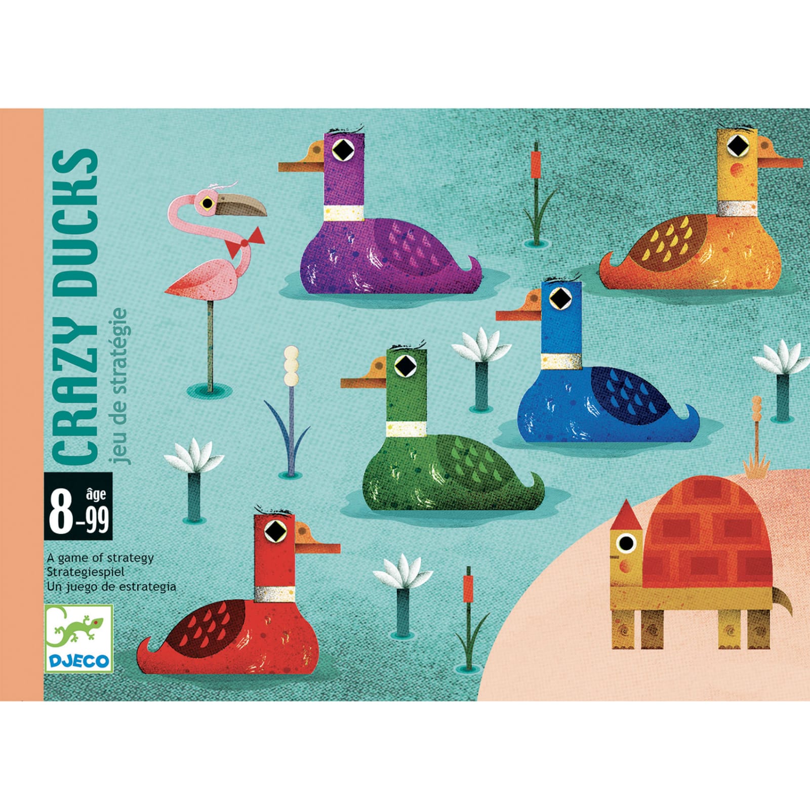 Joc de carti Djeco Crazy ducks, 6-7 ani + [1]