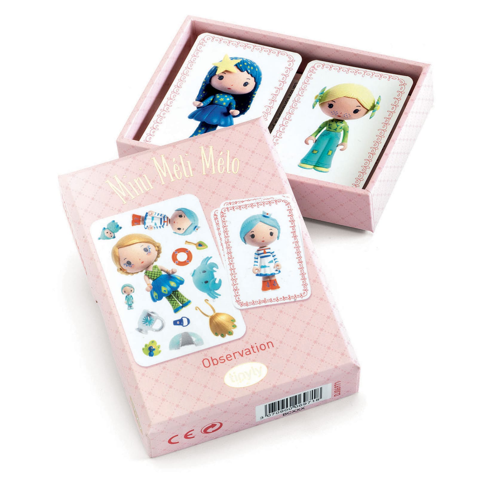 Joc de carti Djeco Mini Meli-Melo, printesele Tinyly, 4-5 ani + [1]