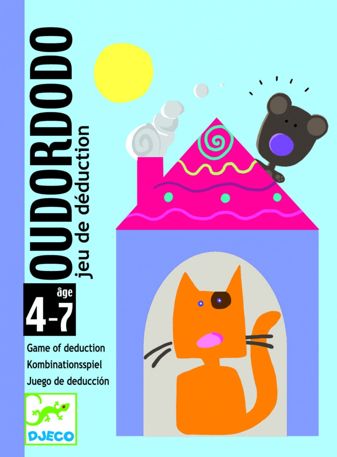 Jucarii copii 2-3 ani - Joc de carti Djeco Oudordodo, 2-3 ani +