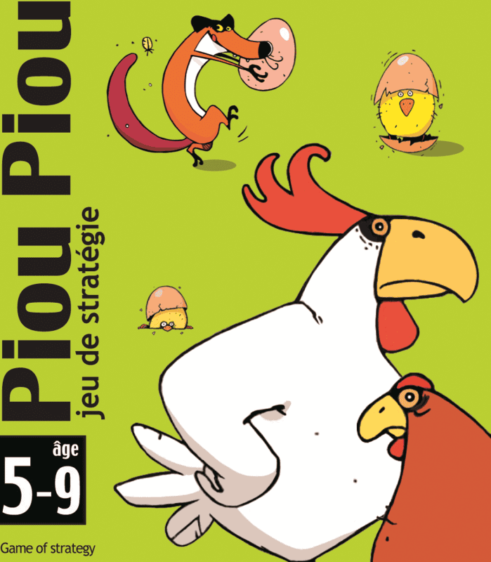 Joc de carti Djeco Piou Piou, 2-3 ani + [1]