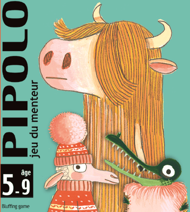 Joc de carti Djeco Pipolo, 5 ani + [1]
