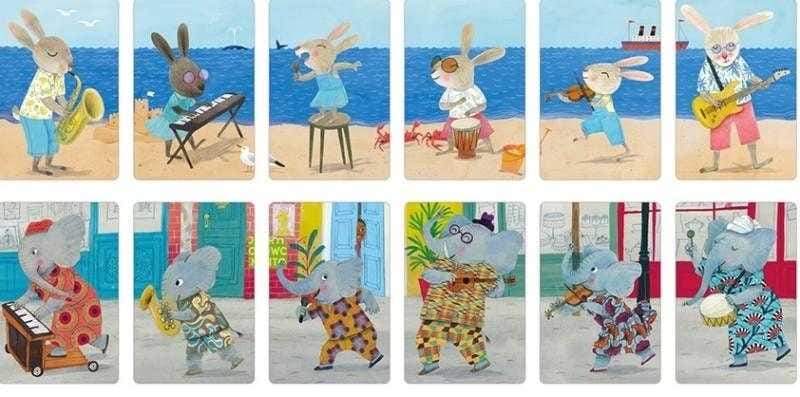 Joc de carti Londji, Orchestra fantastica, 2-3 ani + [3]