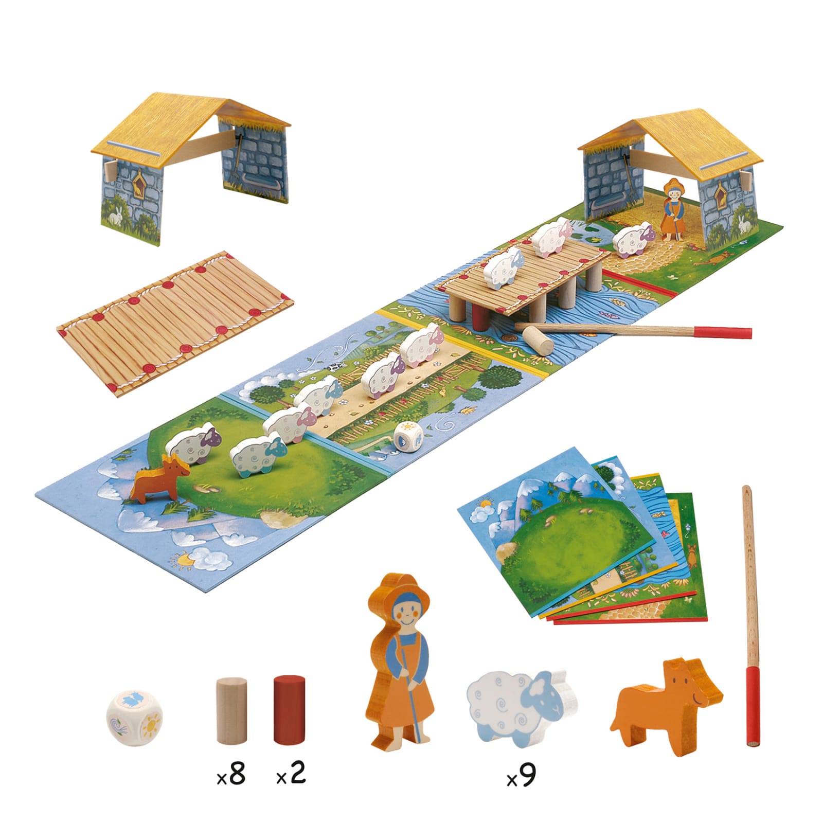 Joc de cooperare Hop hop hop!, Djeco, 2-3 ani + [3]