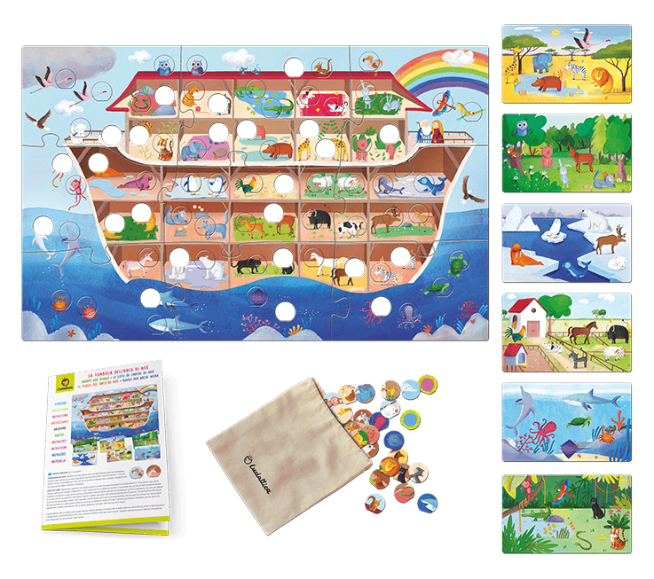 Joc de familie - Arca lui Noe, Ludattica, 3-6 ani [2]